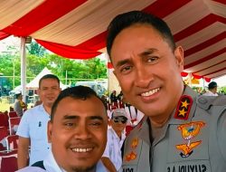Ketua Korp Prades Kecamatan Malingping Memberikan ucapan selamat kepada Kapolri